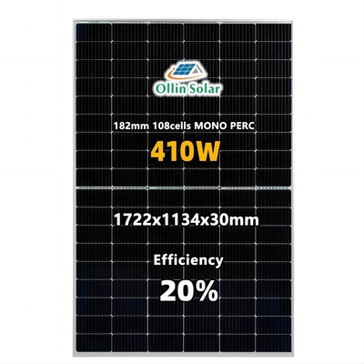 پنل خورشیدی فتوولتائیک فتوولتائیک PV تمام مشکی 9bb 430W 440W 450W برای سیستم خانه خورشیدی