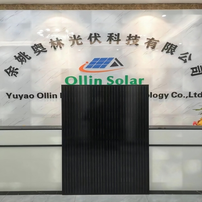کارخانه پنل خورشیدی چین اولین پنل خورشیدی تک کریستالی خورشیدی 380 وات 385 وات 390 وات 395 وات سقف پنل خورشیدی مشکی