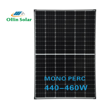 قاب آلیاژ آلومینیوم آنودایز پانل نیمه سلولی تک سلولی انرژی خورشیدی 460 وات