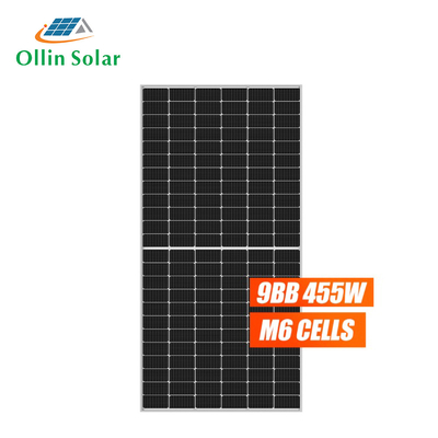 پنل خورشیدی تک‌بلور دو شیشه‌ای آف گرید 400 وات 450 وات 500 وات 540 وات