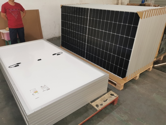 خرید پنل خورشیدی نیمه سلولی مونوکریستال 540W 545W 550W 555W online manufacture