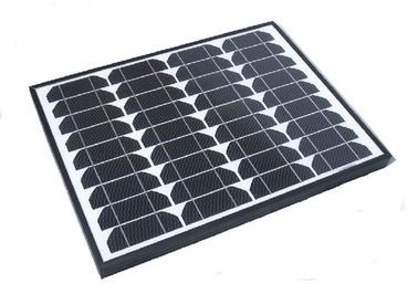 خرید پانل خورشیدی Monocrystalline قاب سیاه و سفید 60 وات برای 12v Charger Off Grid online manufacture