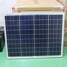آلومینیوم 60w پانل خورشیدی کریستالی 21.6v مدار ولتاژ پایین - آهن شیشه ای