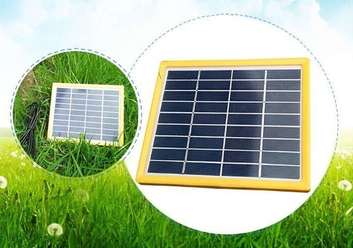 پانل های خورشیدی داخلی 5 وات / پانل های خورشیدی شیب دار برای دستگاه پیگیری خورشیدی