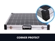 کیت کمپینگ پانل های خورشیدی شیشه ای تاشو 160 واتی 200 واتی 400 واتی