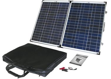 پانل های خورشیدی قابل انعطاف پذیر 60W Poly Aluminium Anodized Frame
