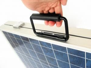 حفاظت از رعد و برق پانل های خورشیدی تاشو با پلاستیک ضد لغزش