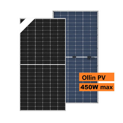 پرفروش ترین پنل های خورشیدی درجه یک 435W 445W 450W 455W ساخت چین خدمات OEM موجود